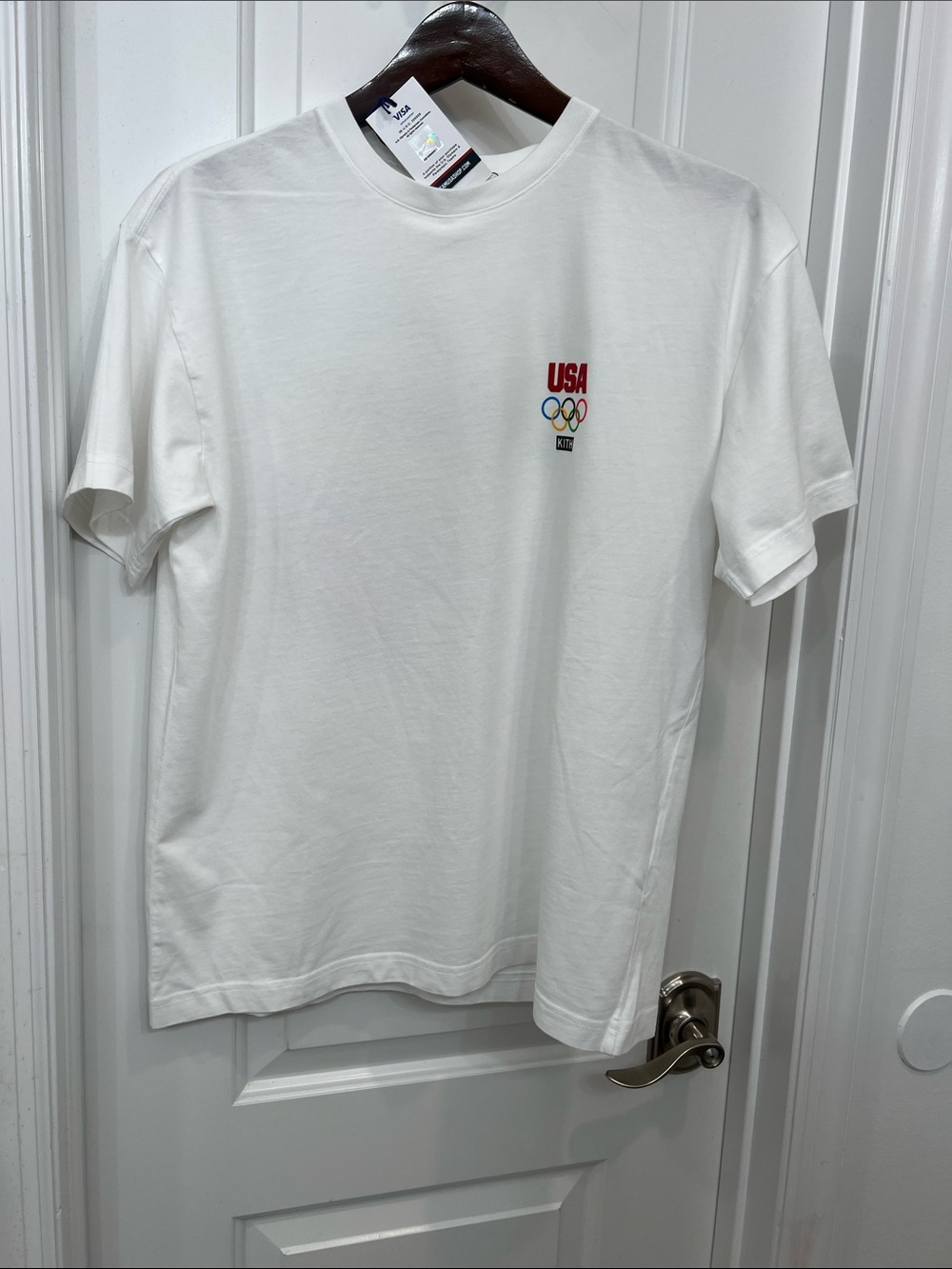 Kith White USA Olympic Logo Short Sleeve Tee